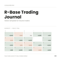 R-Base Trading Journal — Notion Template for Futures Traders